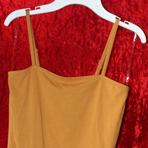 Mustard Tank Top Body Suit - Picture 6 of 8